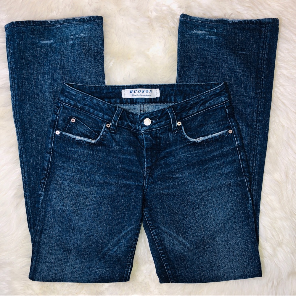 Hudson Womens Jeans Size 28 Dark Wash